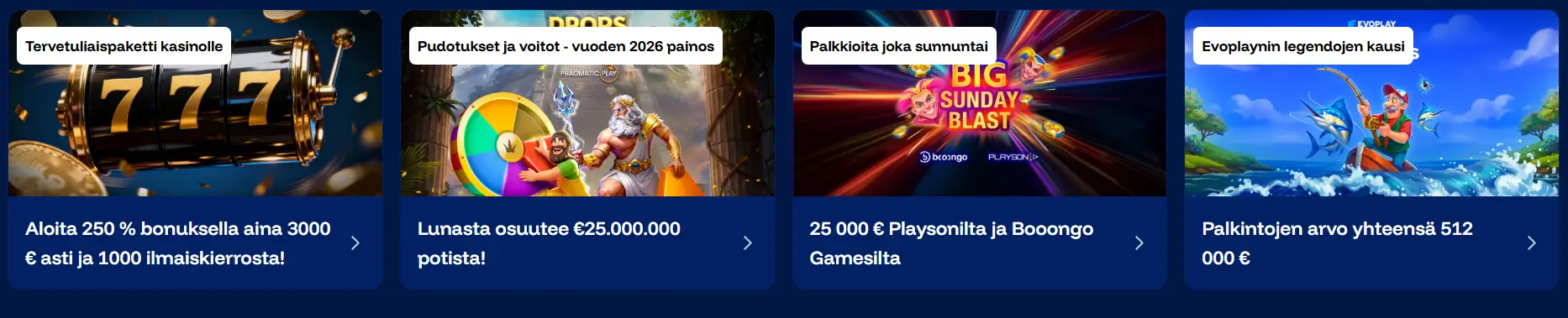 FrostyBet Casino banner